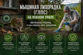 Мышиная лихорадка (ГЛПС) на Южном Урале